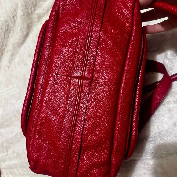 Chloe Paraty Red Leather Handbag - Picture 8 of 16